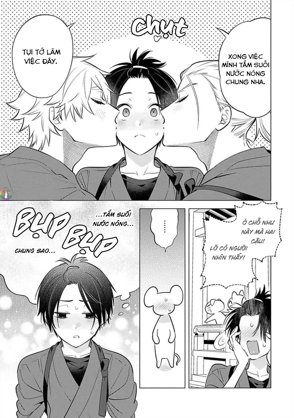 Hanamaru Manga Yin Kana là một cặp song sinh được tôi yêu quý Chapter 9 Trang 18