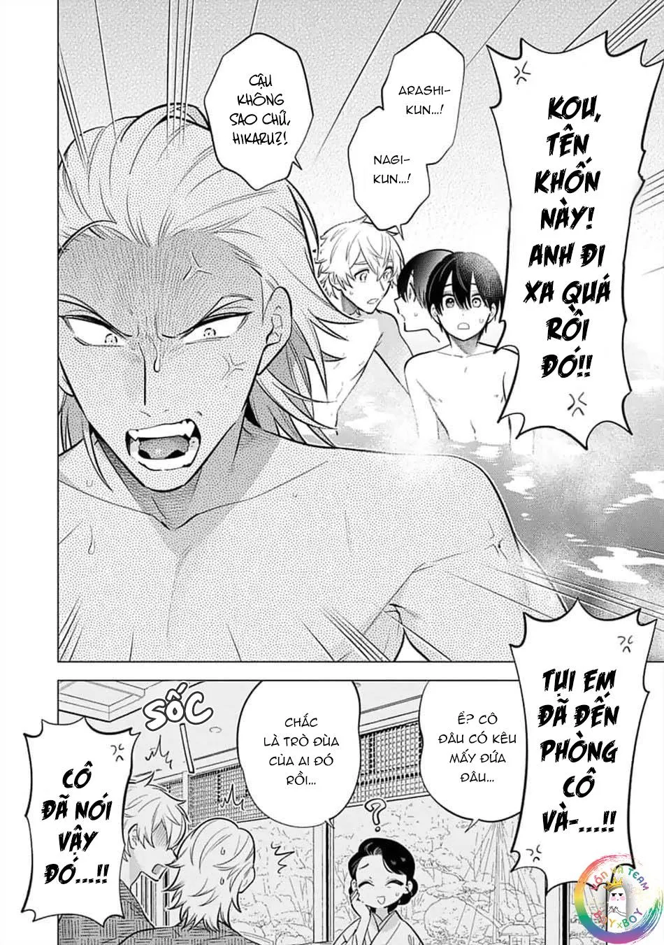 Hanamaru Manga Yin Kana là một cặp song sinh được tôi yêu quý Chapter 10 Trang 4