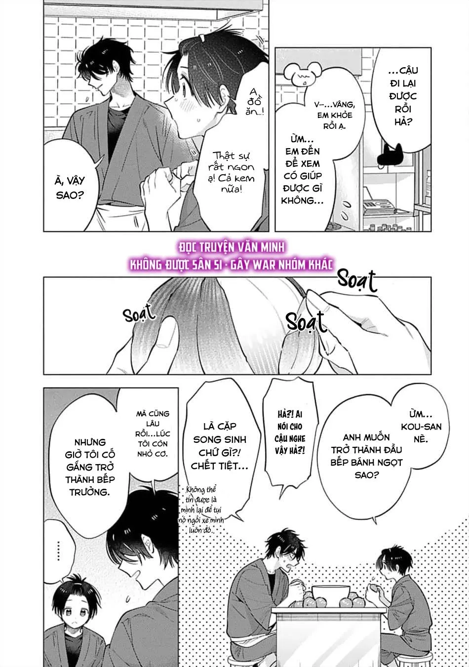 Hanamaru Manga Yin Kana là một cặp song sinh được tôi yêu quý Chapter 11 Trang 14