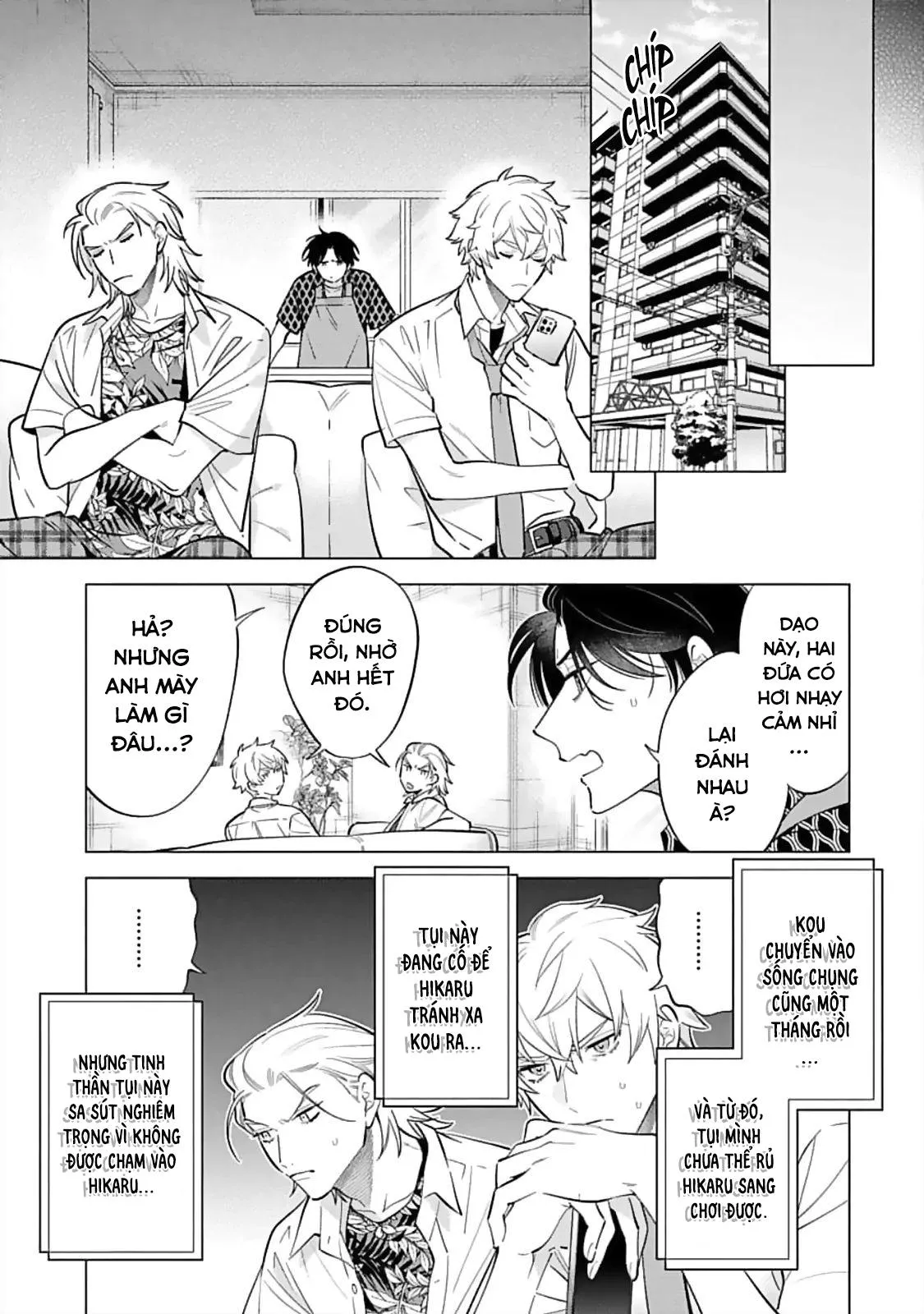 Hanamaru Manga Yin Kana là một cặp song sinh được tôi yêu quý Chapter 12 Trang 4