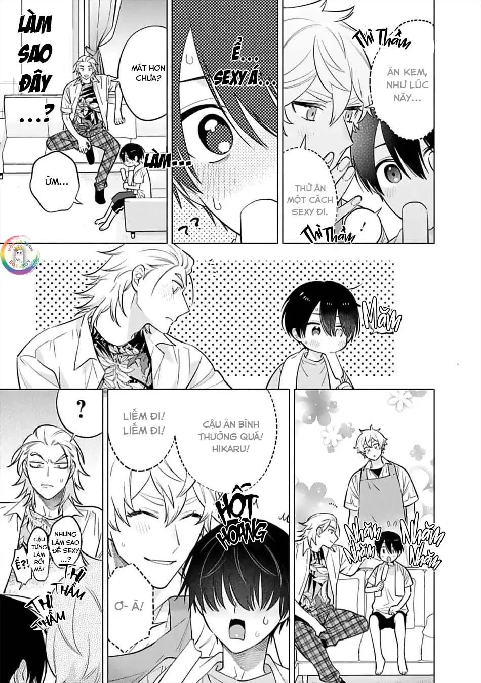 Hanamaru Manga Yin Kana là một cặp song sinh được tôi yêu quý Chapter 13 Trang 10