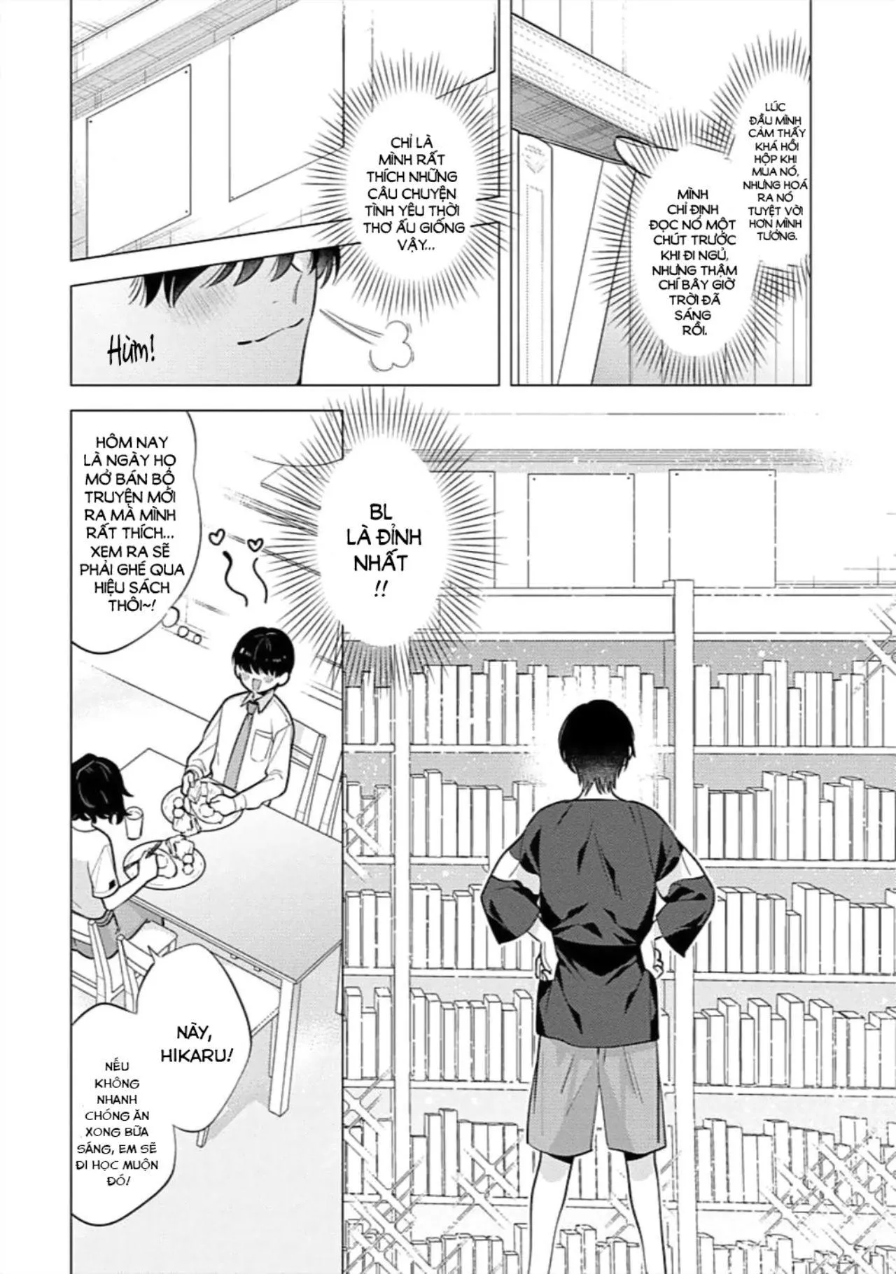 Hanamaru Manga Yin Kana là một cặp song sinh được tôi yêu quý Chapter 1 Trang 4