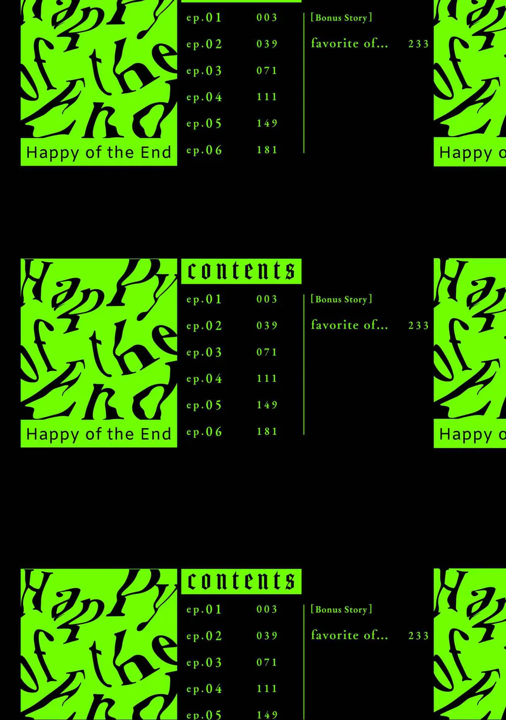 Hạnh Phúc Của Kết Thúc Chapter 1 Trang 3