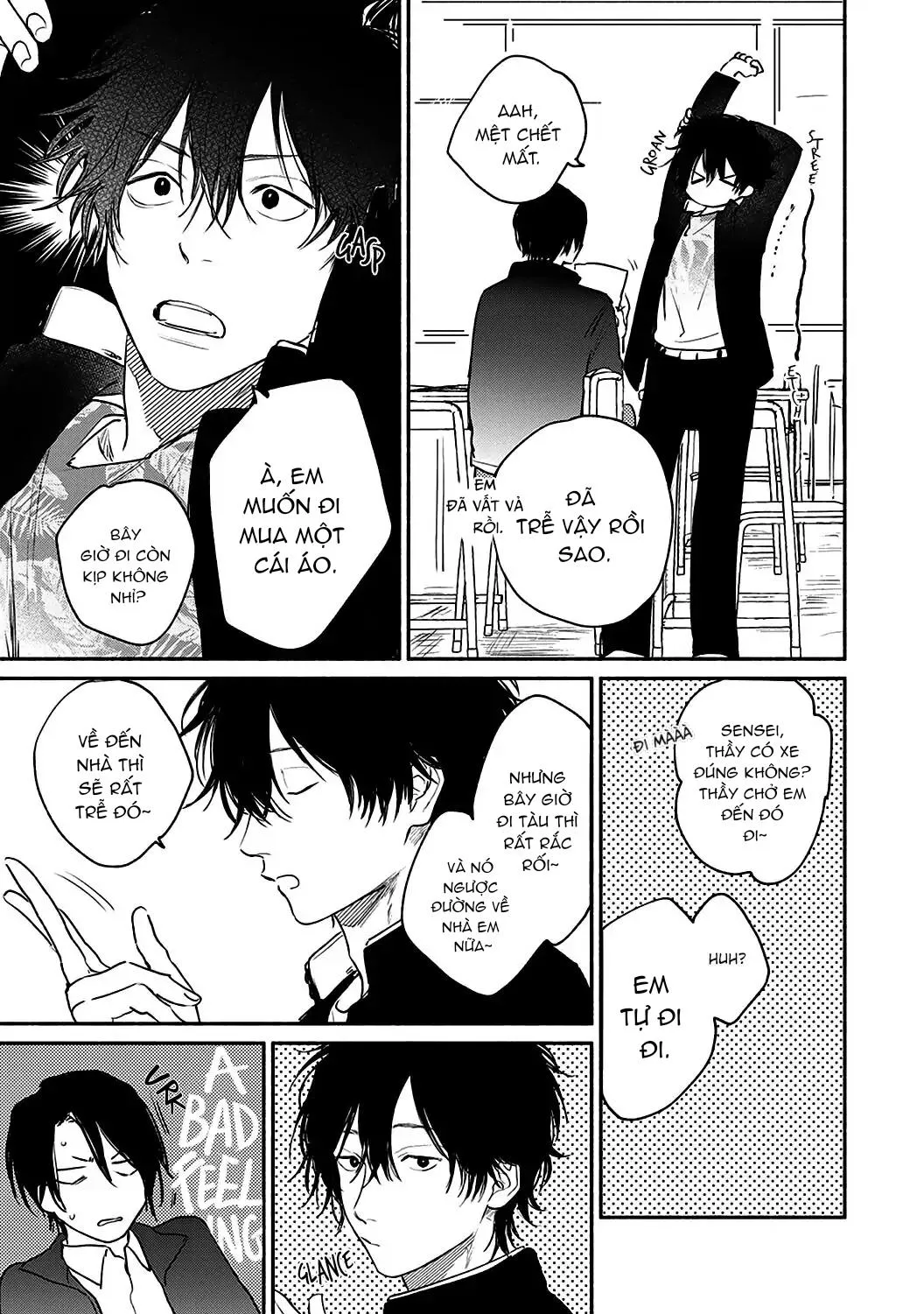 Haru Kakete, Uguisu Chapter 2 Trang 21