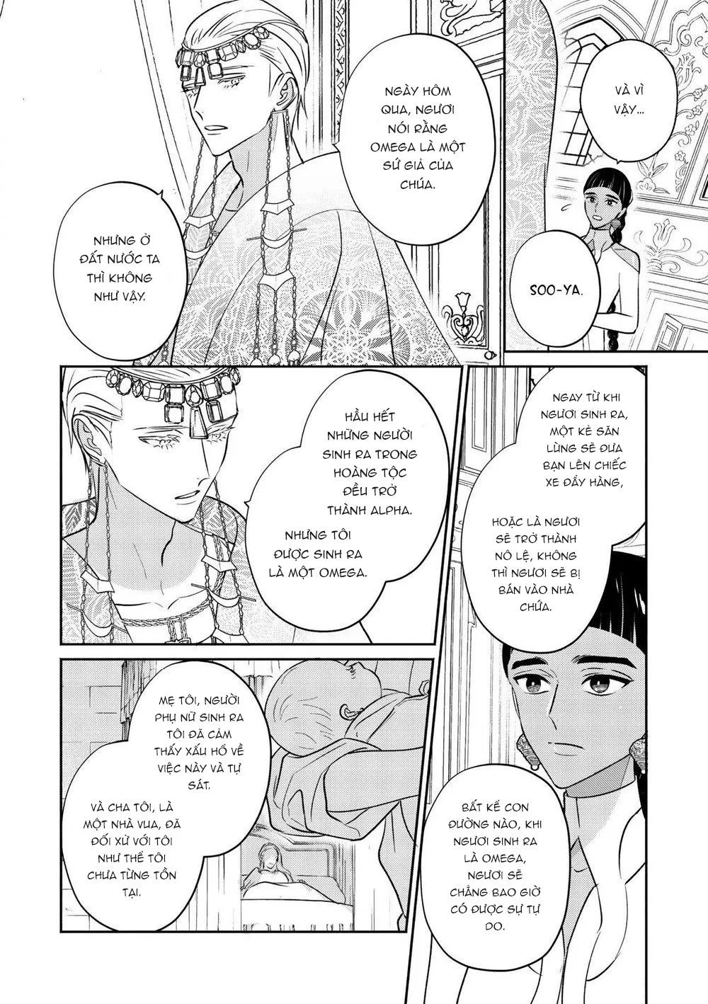 Hậu Cung Omega Chapter 1 Trang 31
