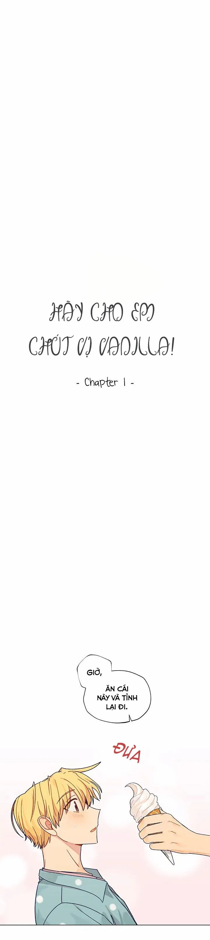 Hãy cho em chút vị Vanilla! Chapter 1 Trang 8