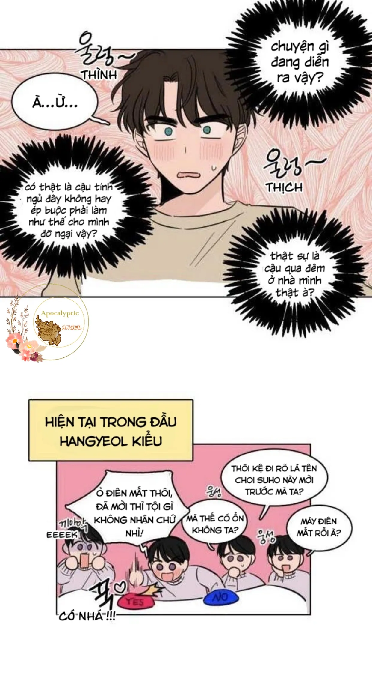 Hãy Cứ Tiếp Tục Nào Chapter 11 Trang 10