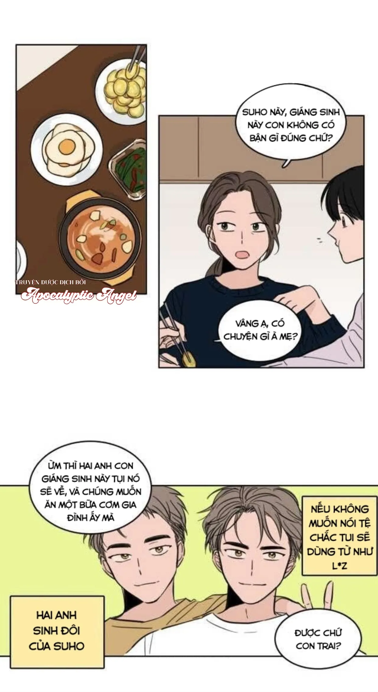 Hãy Cứ Tiếp Tục Nào Chapter 11 Trang 13