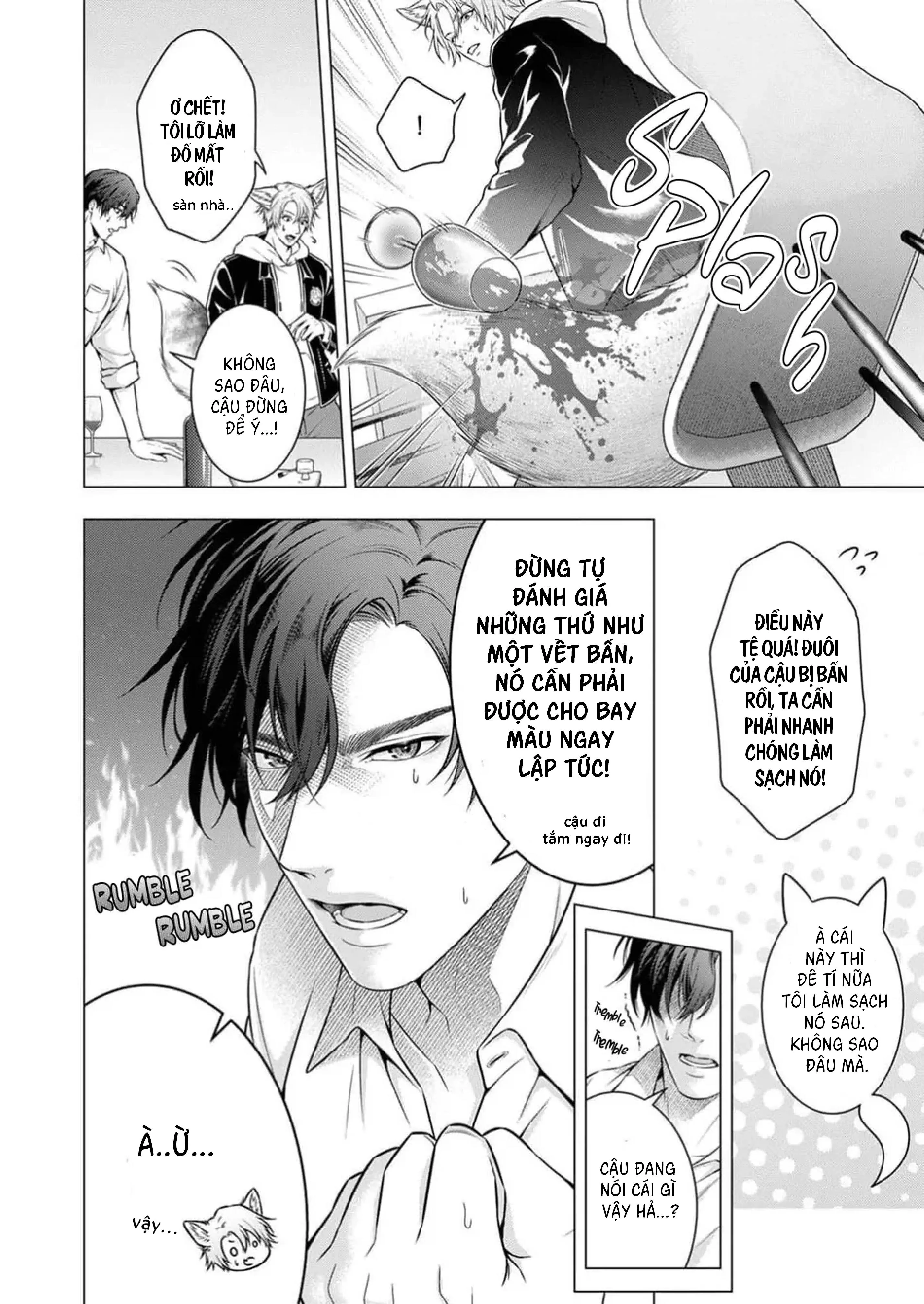 Hãy để tôi chạm vào cái đuôi gợi cảm đó! Chapter 2 Trang 13