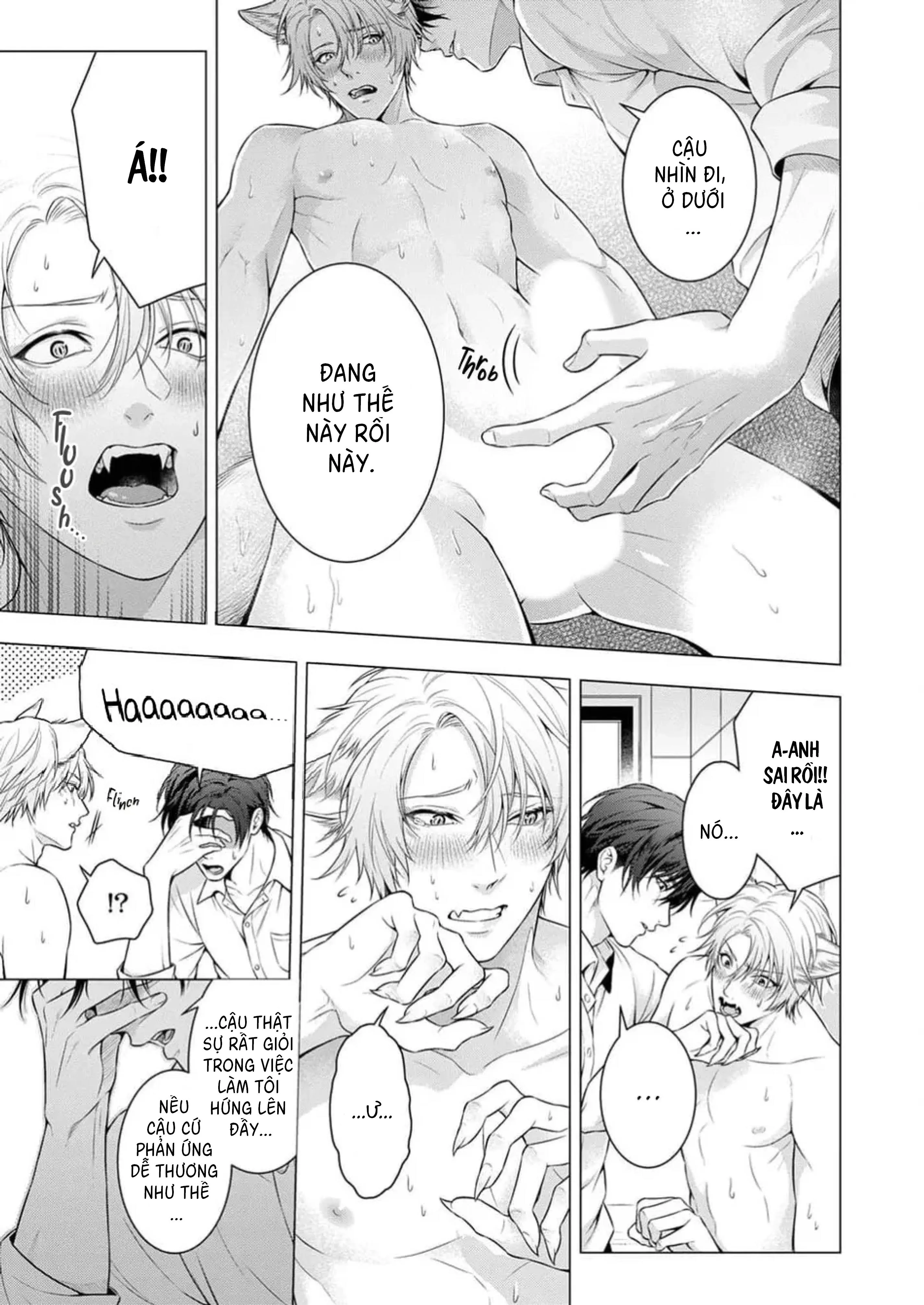 Hãy để tôi chạm vào cái đuôi gợi cảm đó! Chapter 2 Trang 16