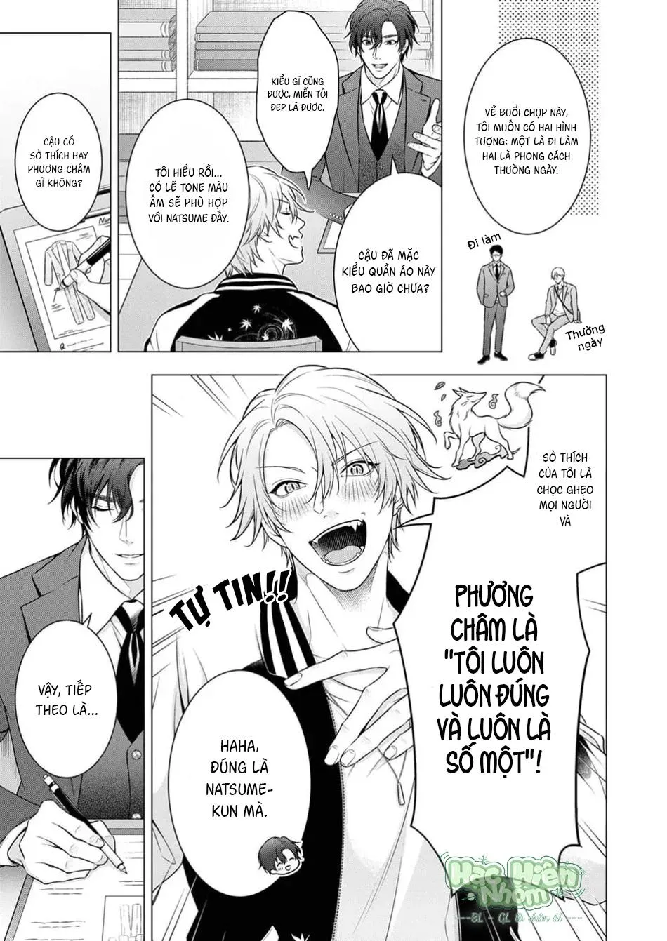 Hãy để tôi chạm vào cái đuôi gợi cảm đó! Chapter 3 Trang 8