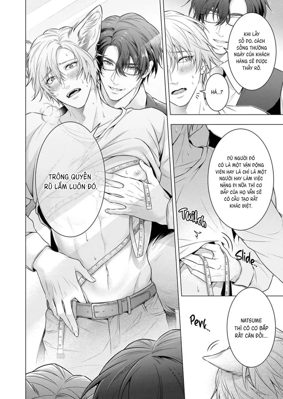 Hãy để tôi chạm vào cái đuôi gợi cảm đó! Chapter 3 Trang 13