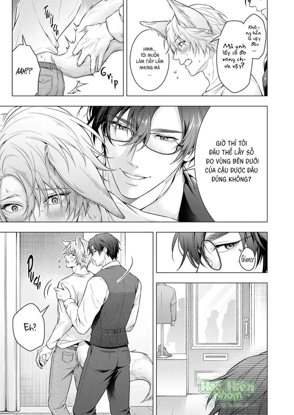 Hãy để tôi chạm vào cái đuôi gợi cảm đó! Chapter 3 Trang 14