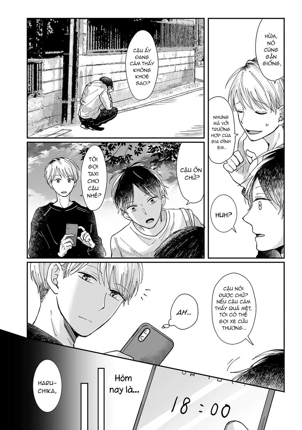 Hãy hẹn hò với tôi sau khi trừ được hồn ma đó nhé Chapter 2 Trang 12