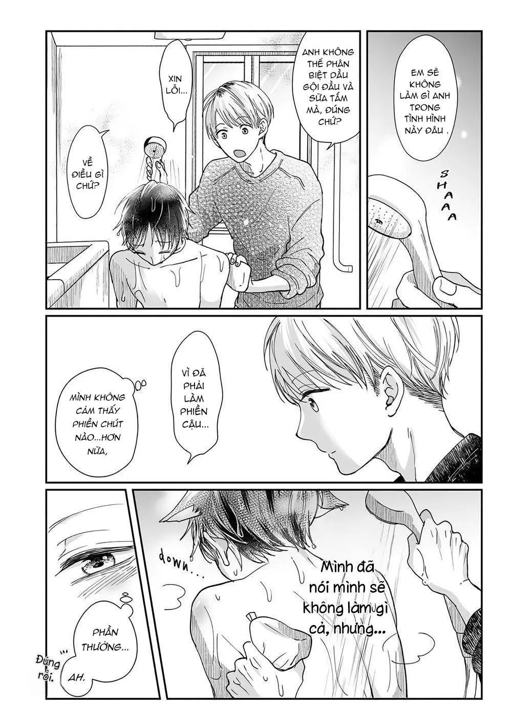 Hãy hẹn hò với tôi sau khi trừ được hồn ma đó nhé Chapter 2 Trang 18