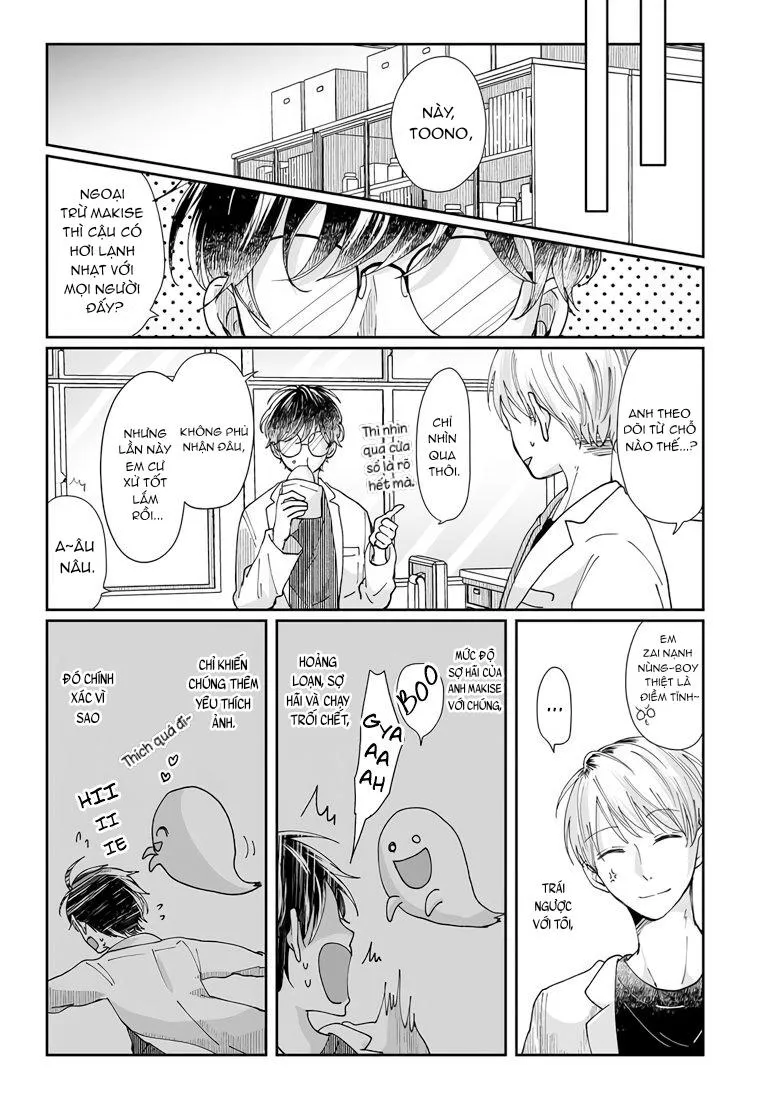 Hãy hẹn hò với tôi sau khi trừ được hồn ma đó nhé Chapter 3 Trang 13