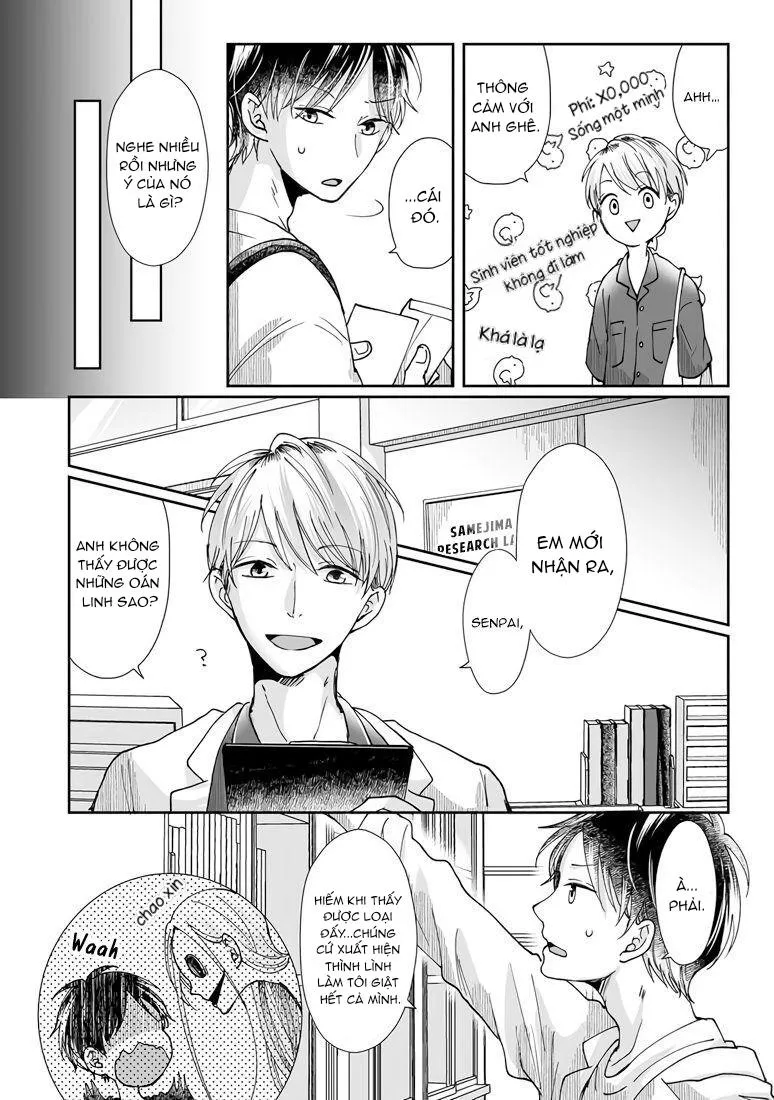 Hãy hẹn hò với tôi sau khi trừ được hồn ma đó nhé Chapter 4 Trang 6