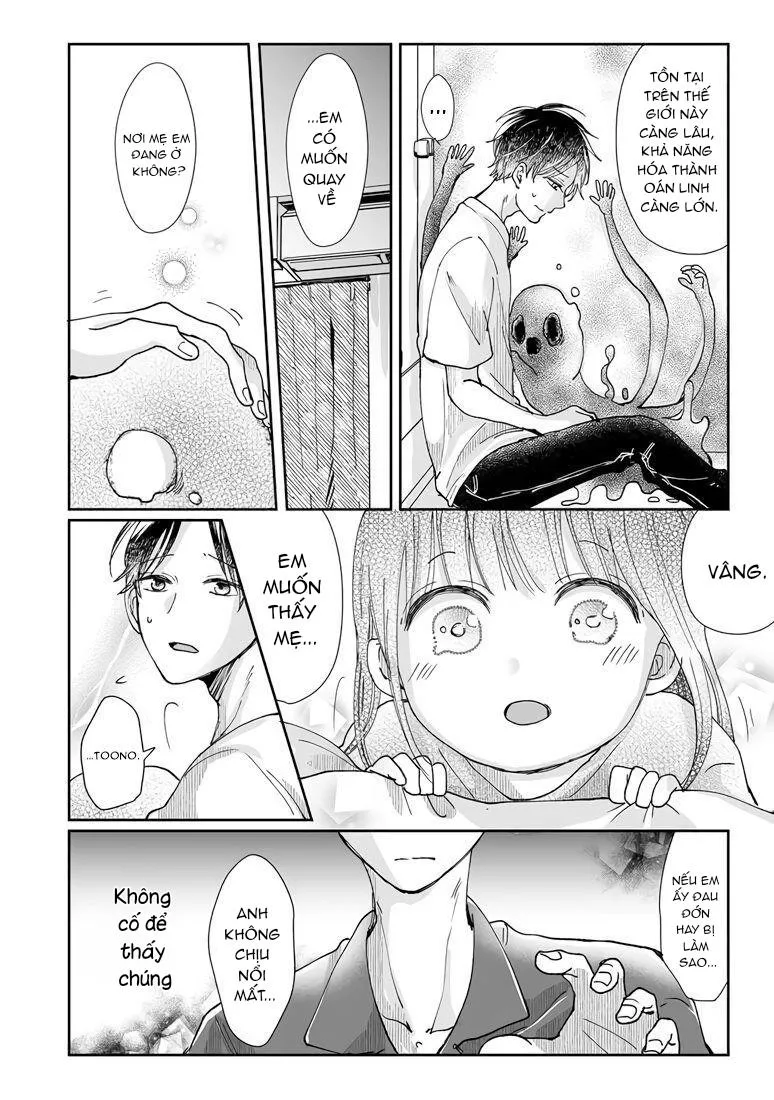 Hãy hẹn hò với tôi sau khi trừ được hồn ma đó nhé Chapter 4 Trang 24