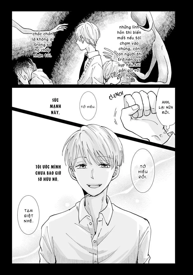 Hãy hẹn hò với tôi sau khi trừ được hồn ma đó nhé Chapter 5 Trang 9