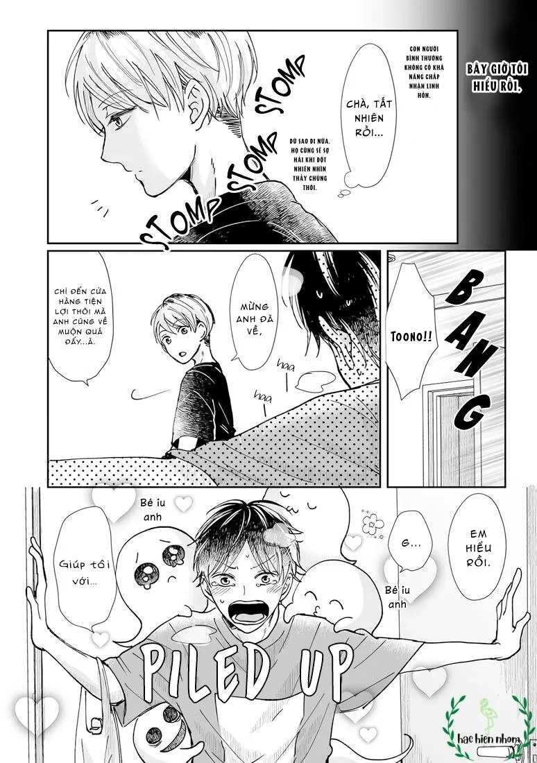 Hãy hẹn hò với tôi sau khi trừ được hồn ma đó nhé Chapter 5 Trang 10