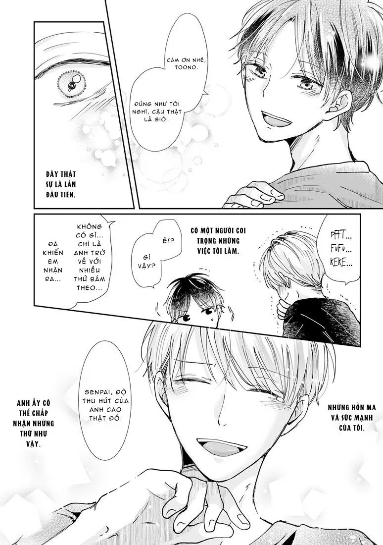 Hãy hẹn hò với tôi sau khi trừ được hồn ma đó nhé Chapter 5 Trang 12