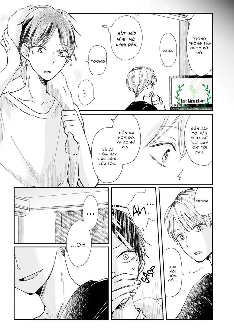 Hãy hẹn hò với tôi sau khi trừ được hồn ma đó nhé Chapter 5 Trang 13