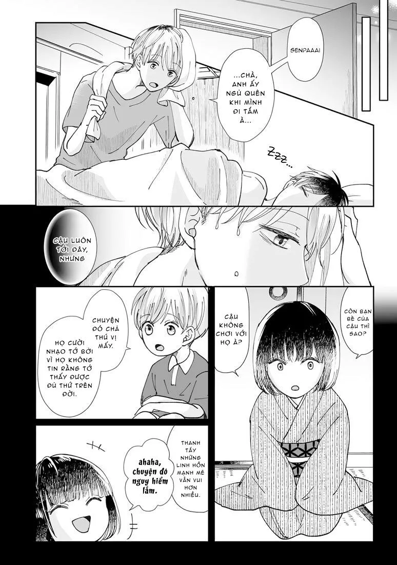 Hãy hẹn hò với tôi sau khi trừ được hồn ma đó nhé Chapter 5 Trang 24