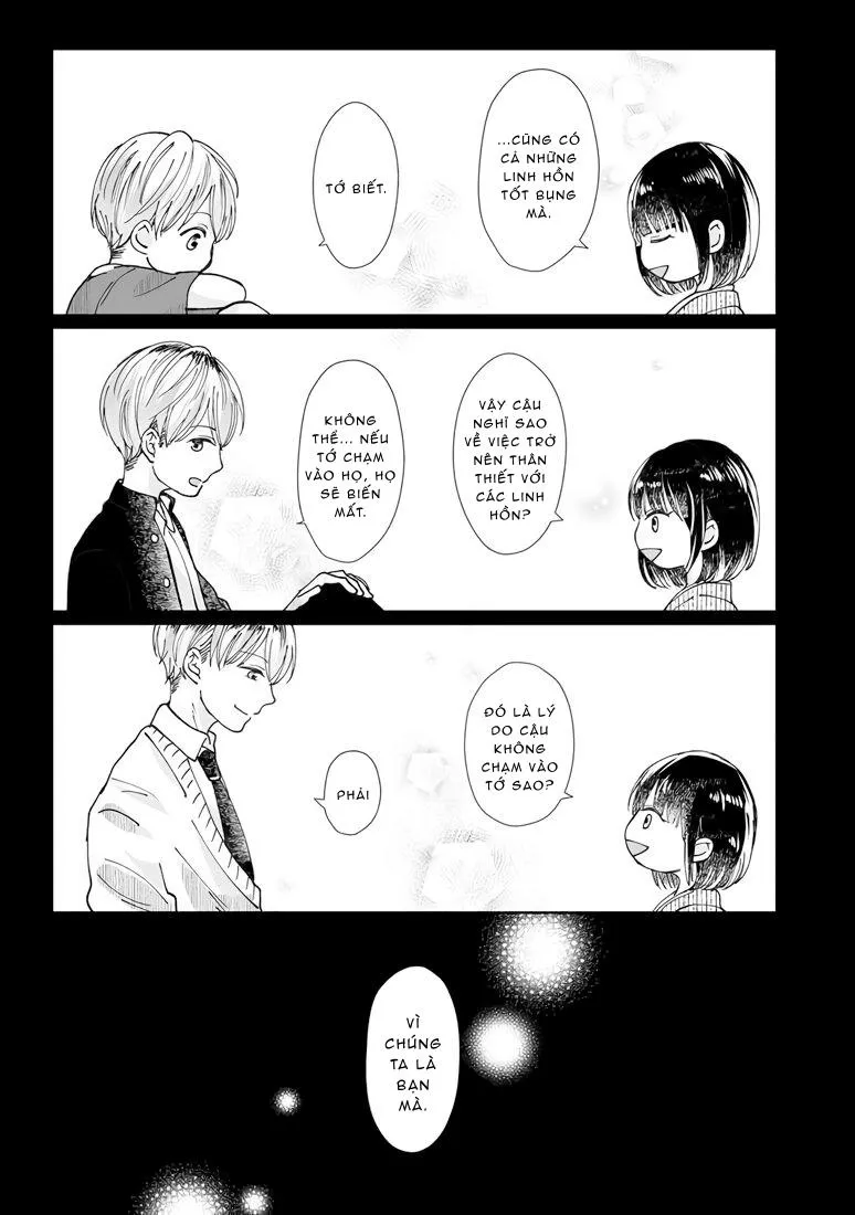 Hãy hẹn hò với tôi sau khi trừ được hồn ma đó nhé Chapter 5 Trang 25