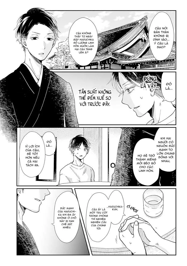 Hãy hẹn hò với tôi sau khi trừ được hồn ma đó nhé Chapter 8 Trang 3