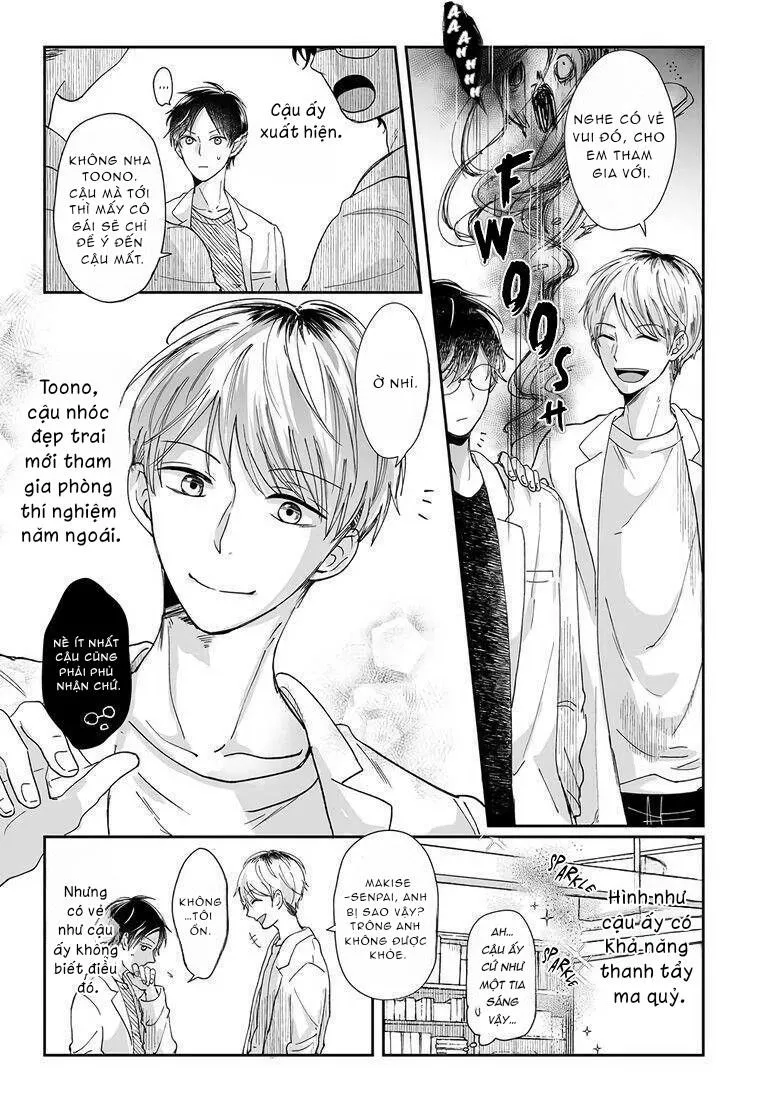 Hãy hẹn hò với tôi sau khi trừ được hồn ma đó nhé Chapter 1 Trang 5