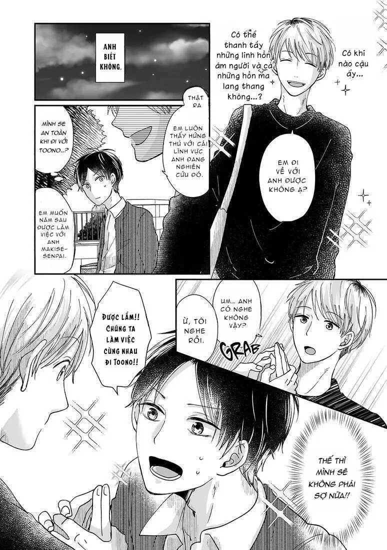 Hãy hẹn hò với tôi sau khi trừ được hồn ma đó nhé Chapter 1 Trang 10