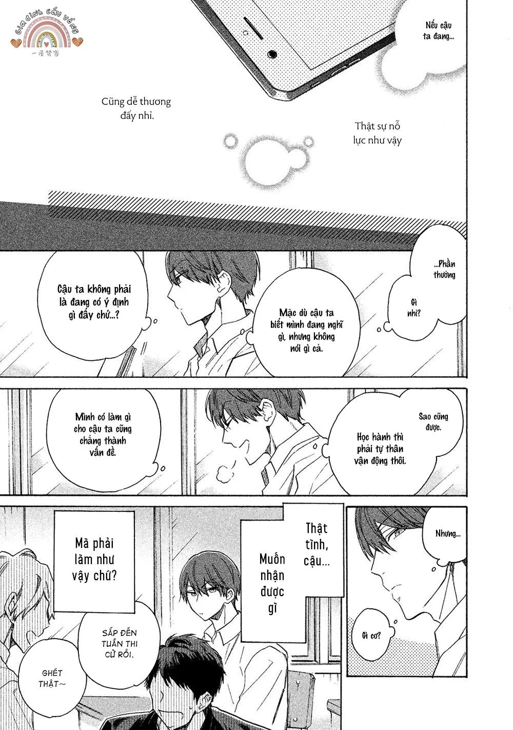 Hãy im lặng đi Chapter 3 Trang 9