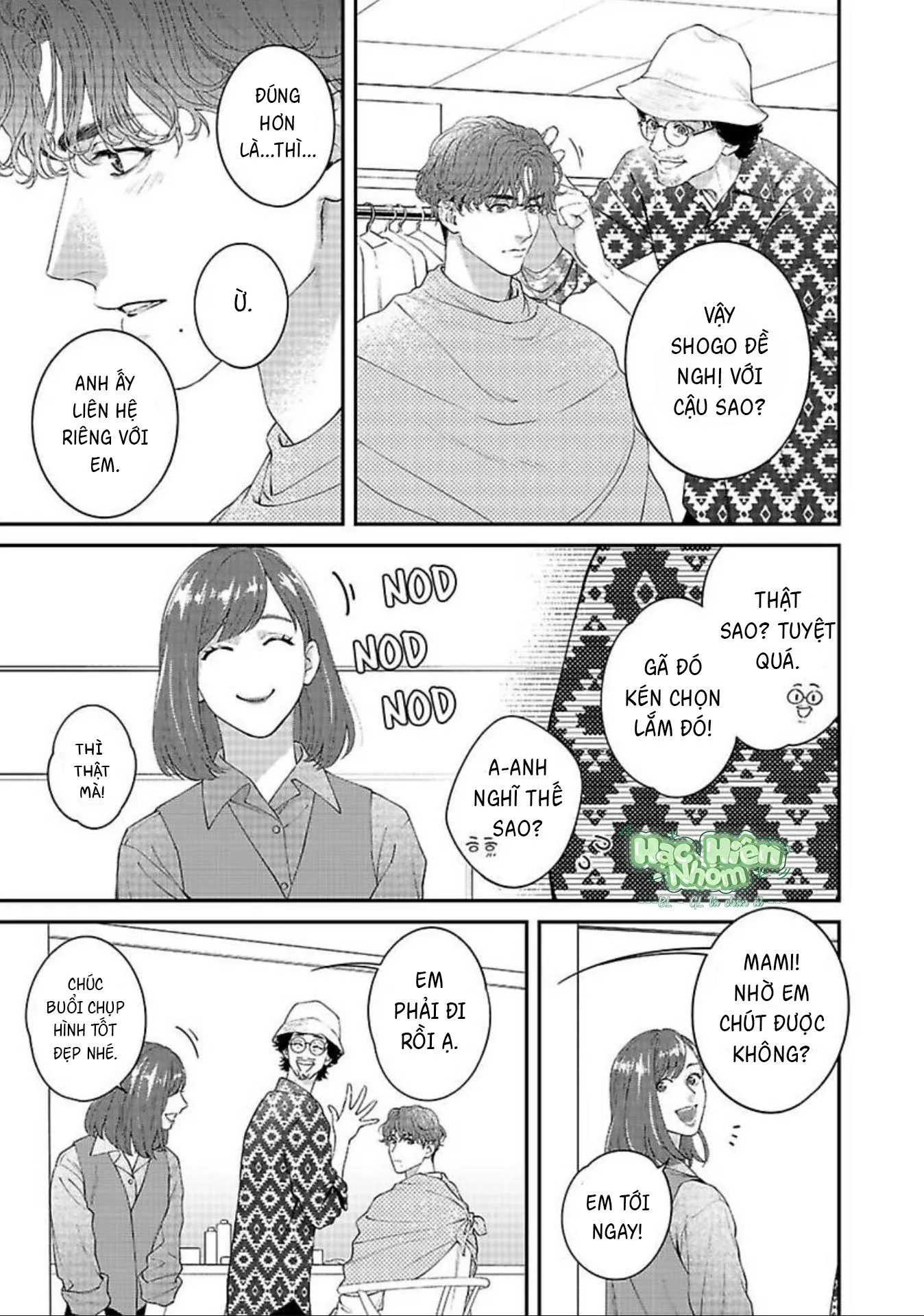 Hãy trừng phạt em bằng đôi mắt ấy Chapter 4 Trang 10