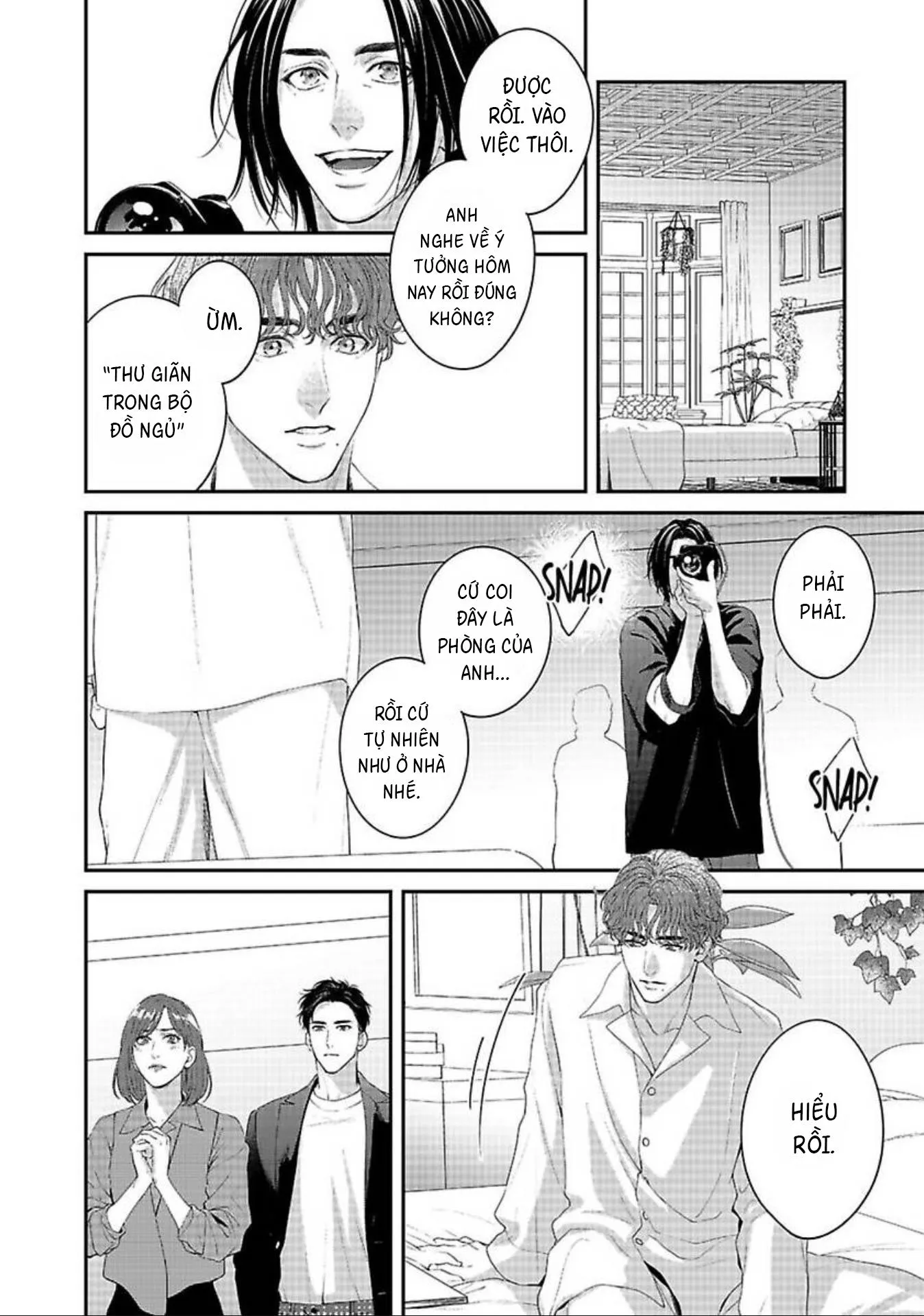 Hãy trừng phạt em bằng đôi mắt ấy Chapter 4 Trang 15