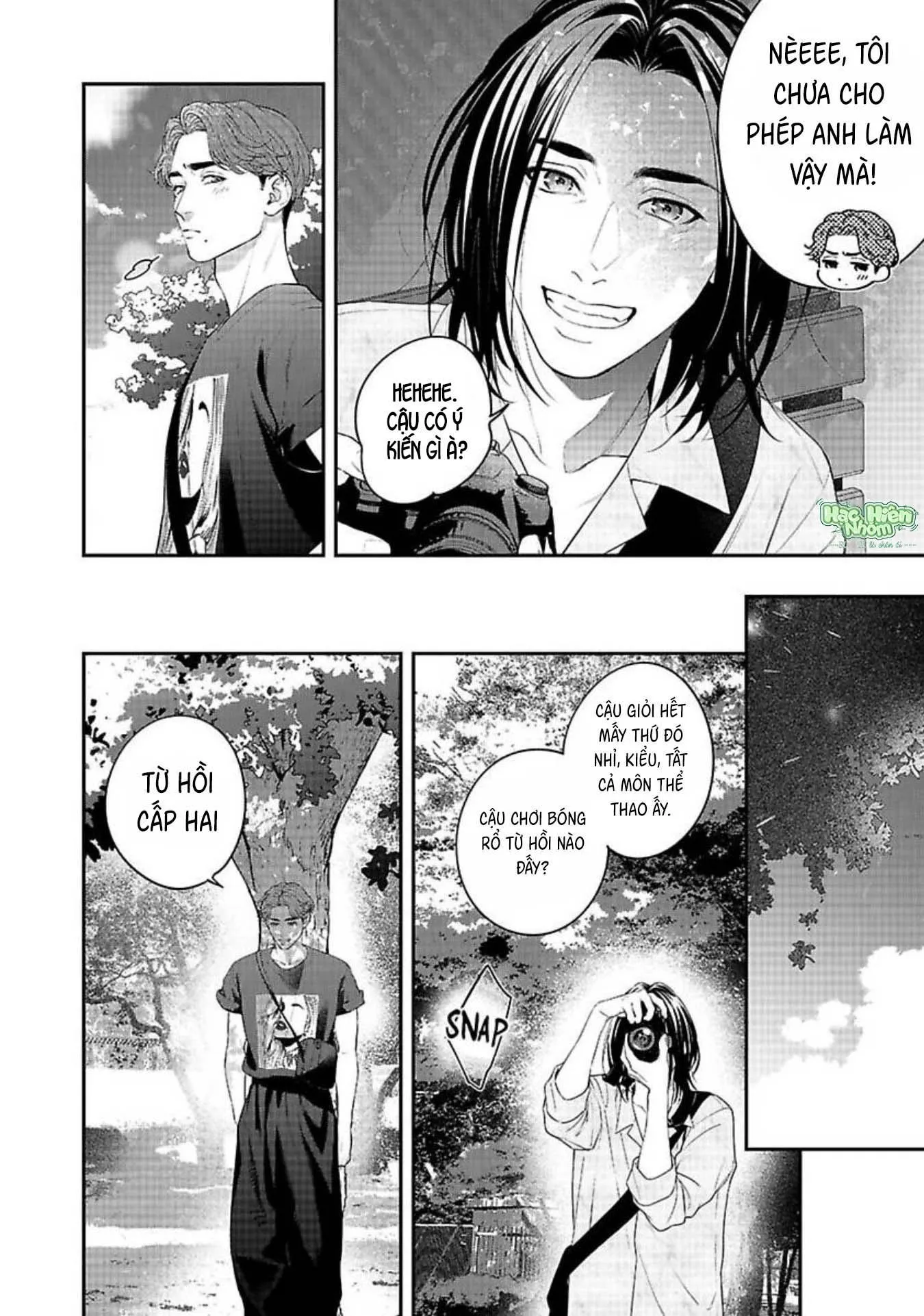 Hãy trừng phạt em bằng đôi mắt ấy Chapter 7 Trang 19