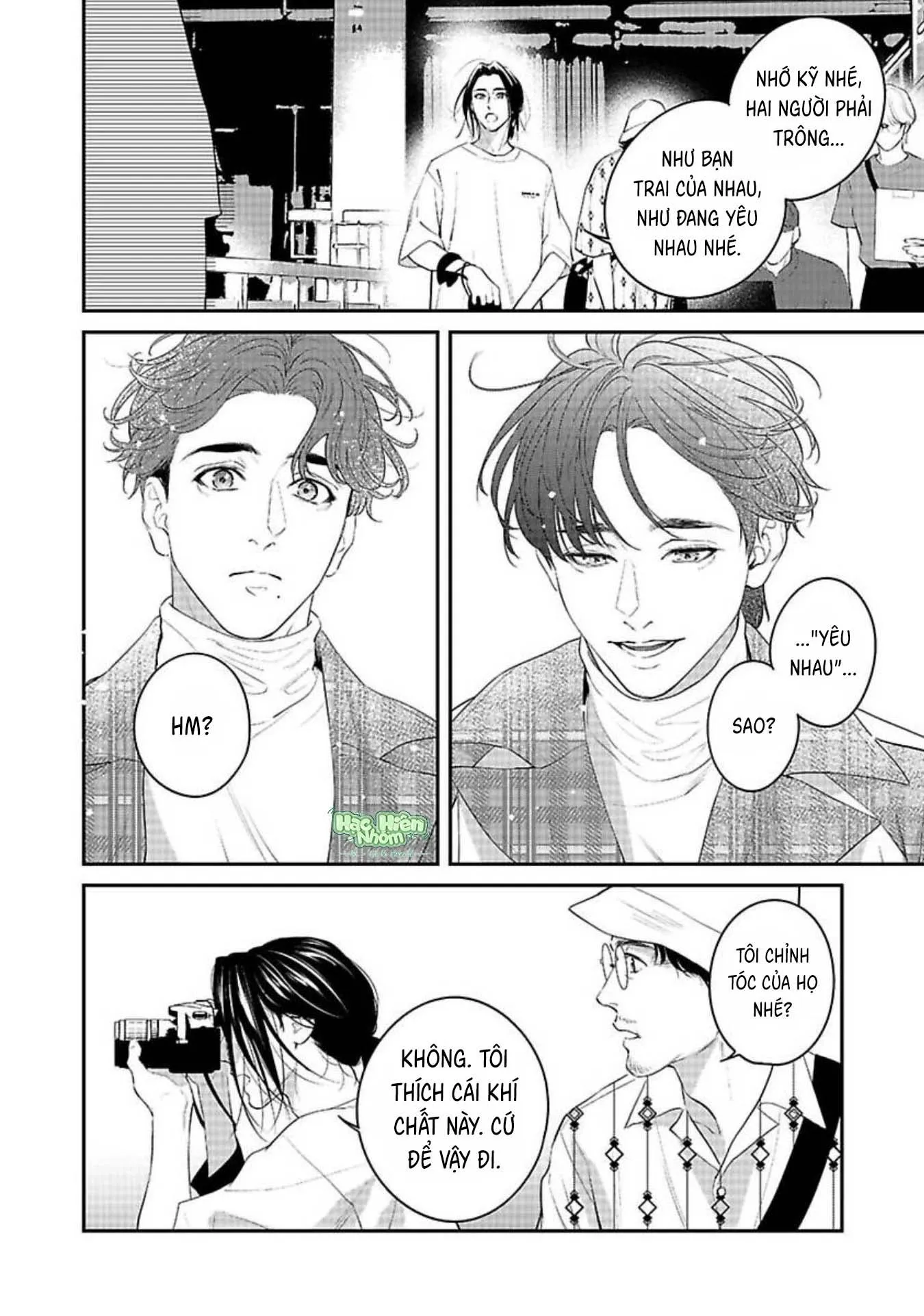 Hãy trừng phạt em bằng đôi mắt ấy Chapter 7 Trang 33