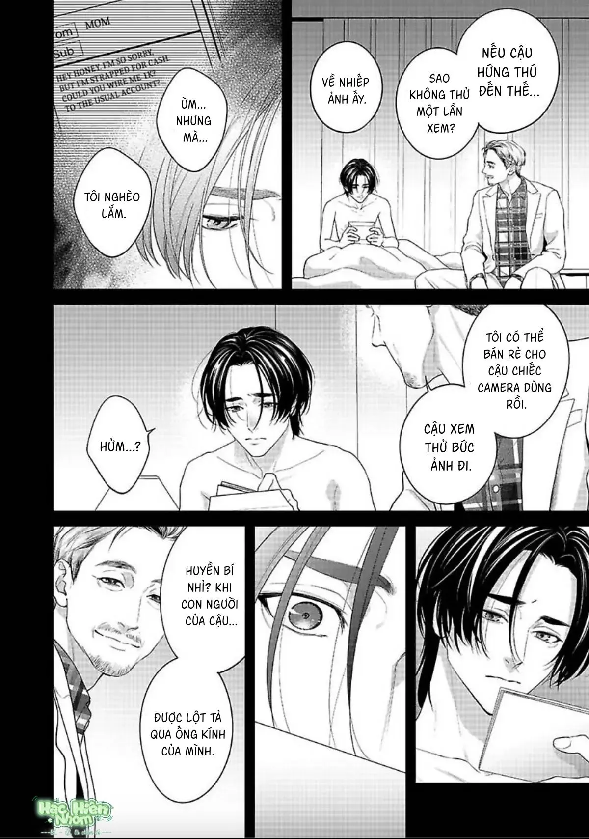 Hãy trừng phạt em bằng đôi mắt ấy Chapter 8 Trang 15