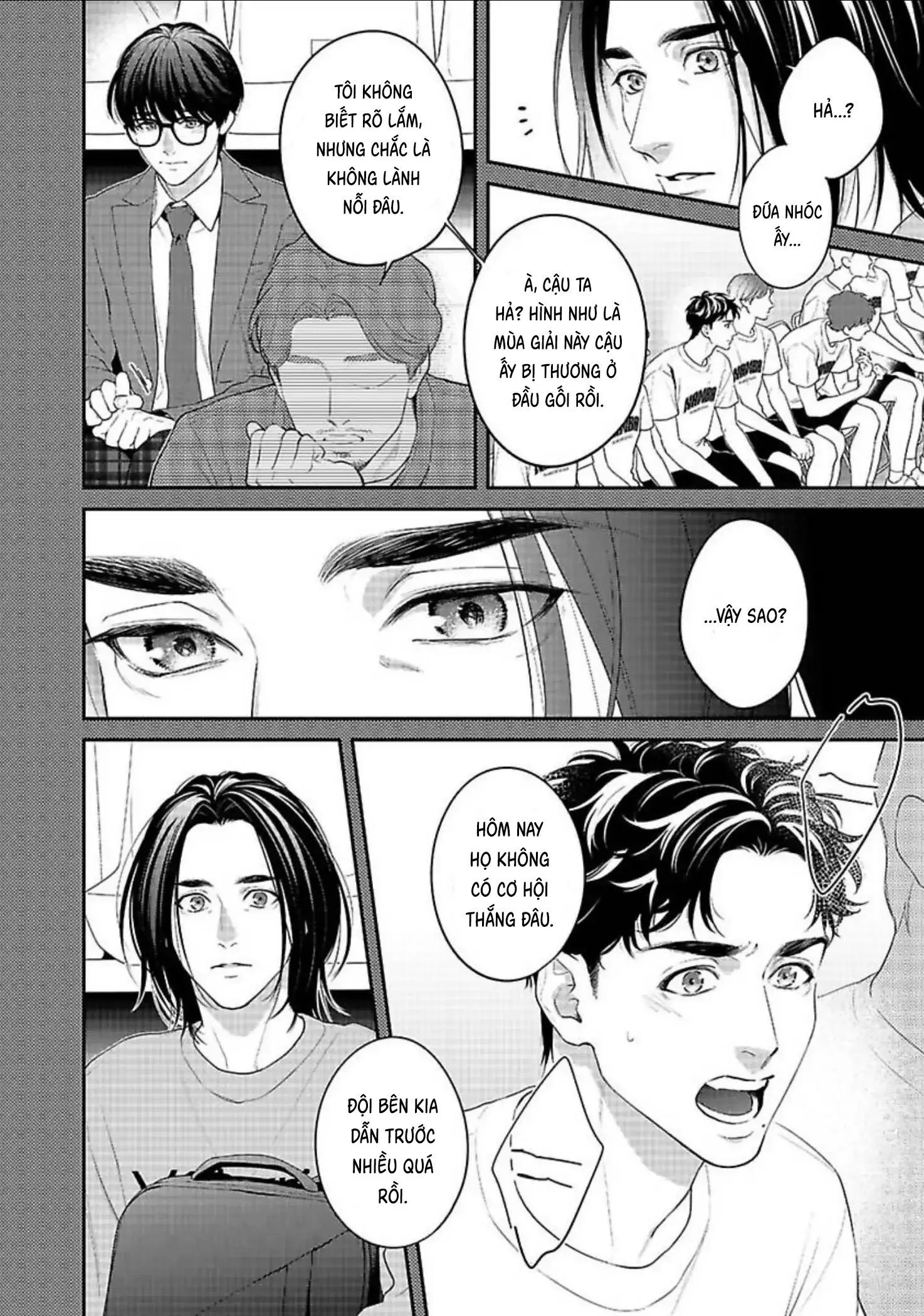 Hãy trừng phạt em bằng đôi mắt ấy Chapter 9 Trang 4