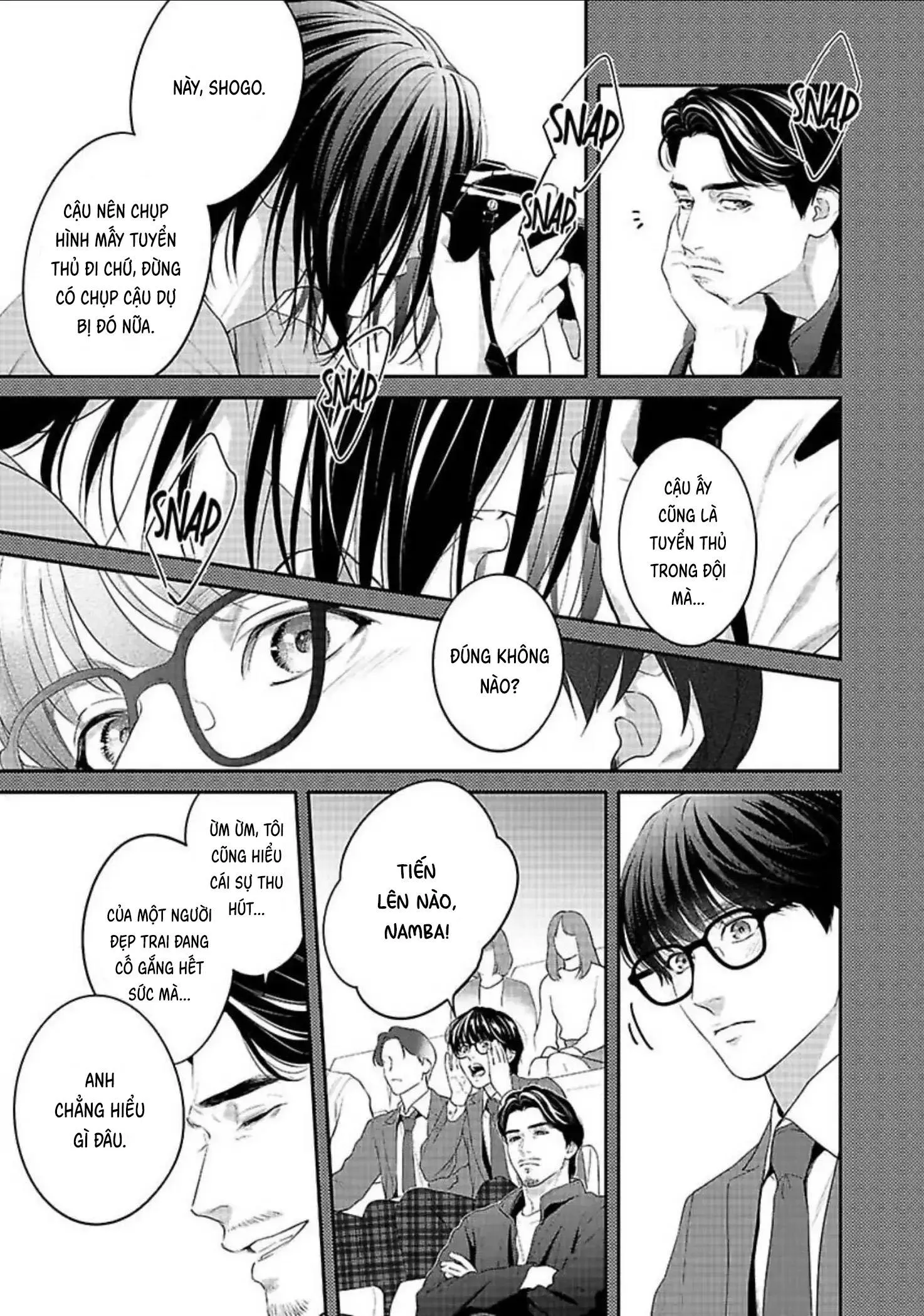 Hãy trừng phạt em bằng đôi mắt ấy Chapter 9 Trang 5