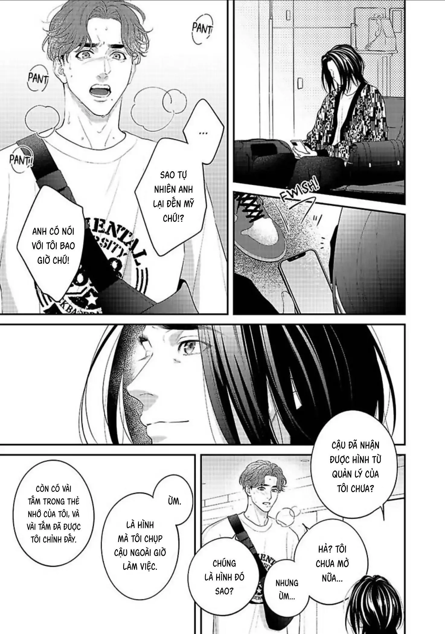 Hãy trừng phạt em bằng đôi mắt ấy Chapter 9 Trang 13