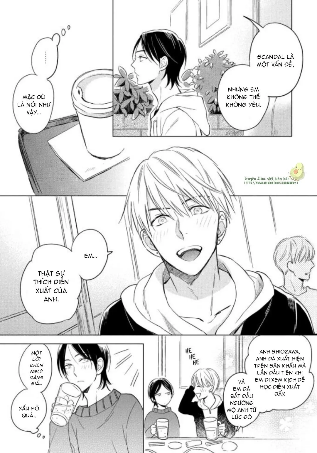 HẸN GẶP ANH Ở HẬU TRƯỜNG Chapter 2 Trang 3