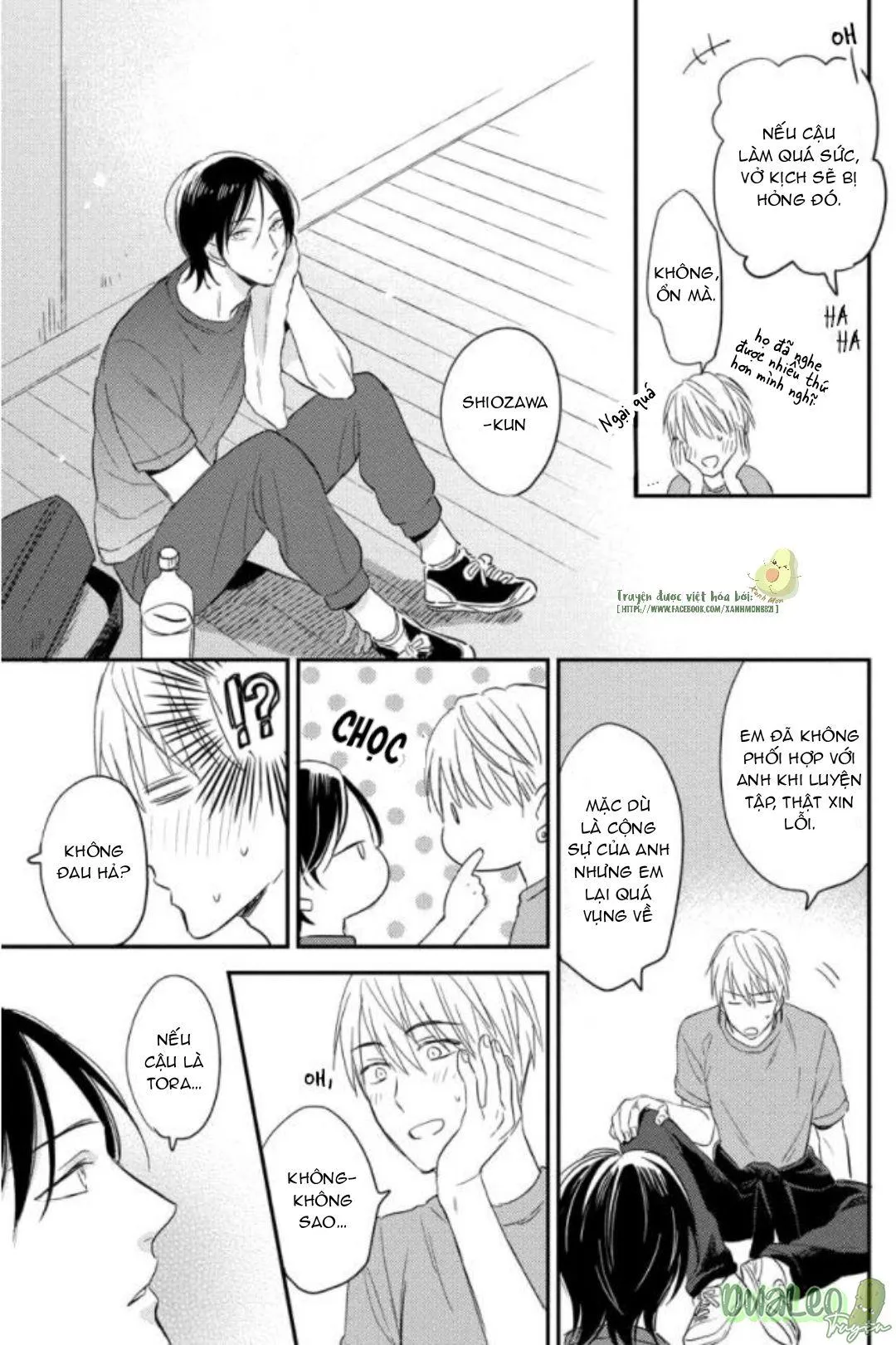 HẸN GẶP ANH Ở HẬU TRƯỜNG Chapter 2 Trang 9