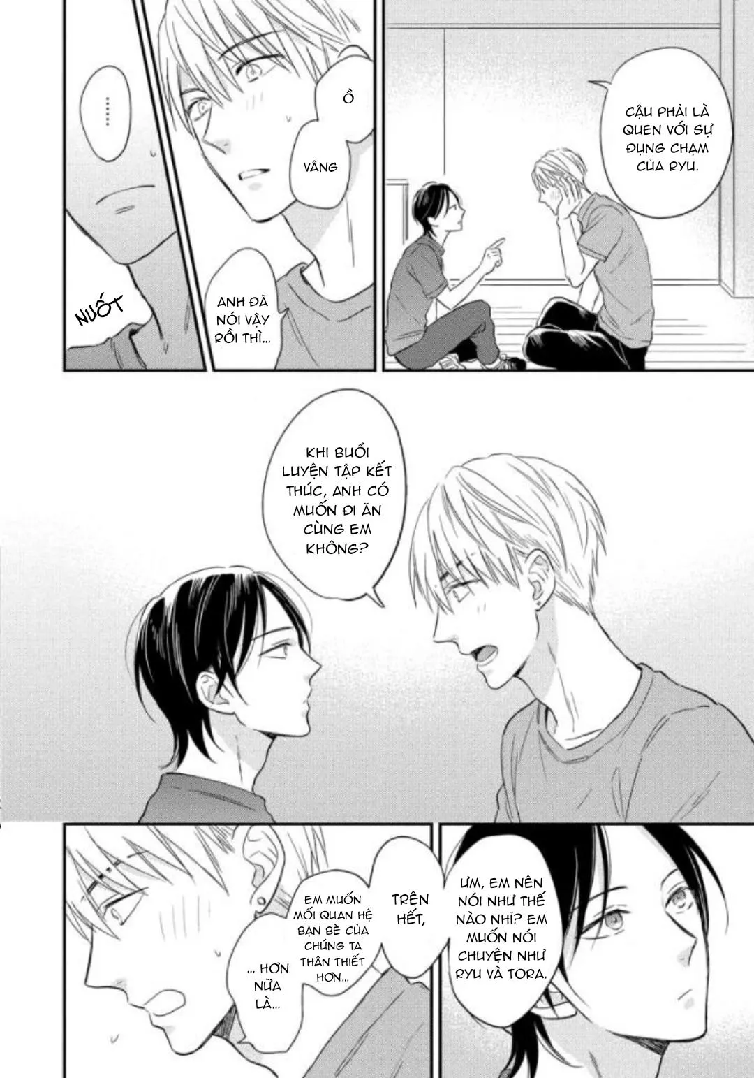 HẸN GẶP ANH Ở HẬU TRƯỜNG Chapter 2 Trang 10