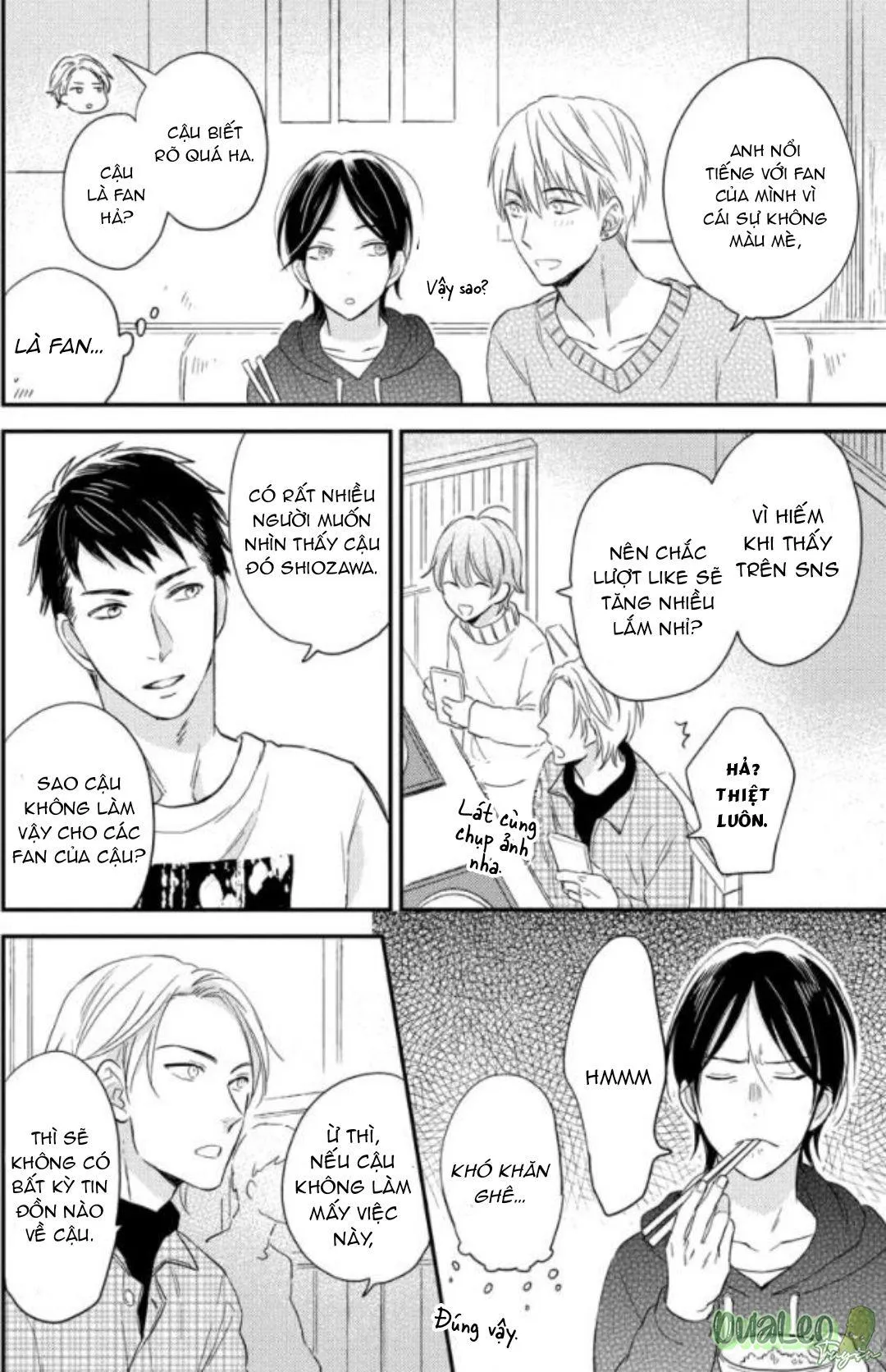 HẸN GẶP ANH Ở HẬU TRƯỜNG Chapter 2 Trang 14