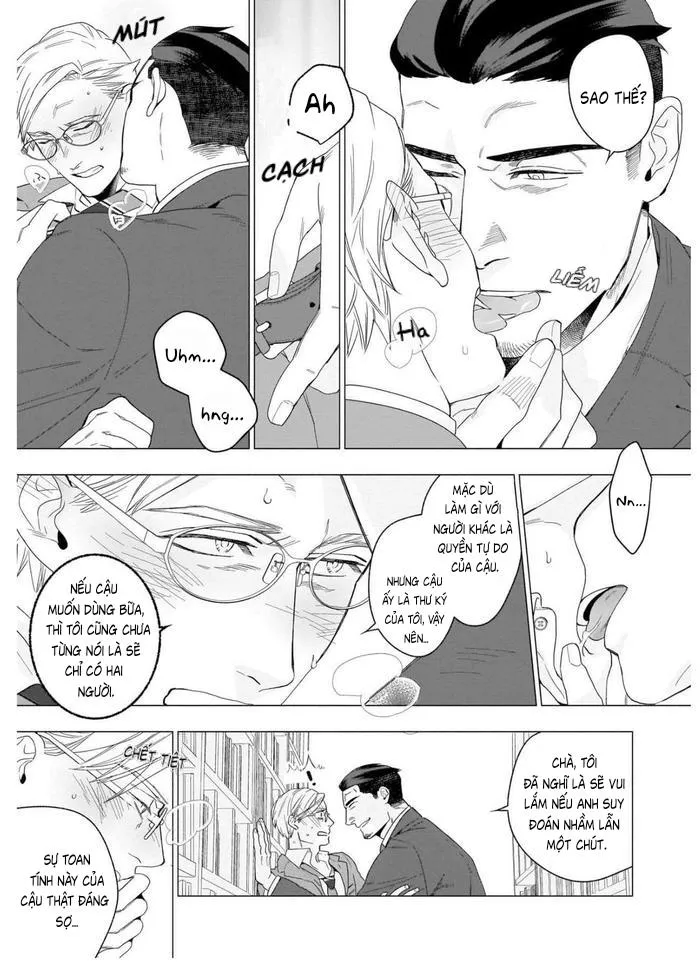 TIỂU THUYẾT GIA CỐ CHẤP BỊ NHUỐM MÀU BỞI TÌNH YÊU Chapter 4 Trang 17