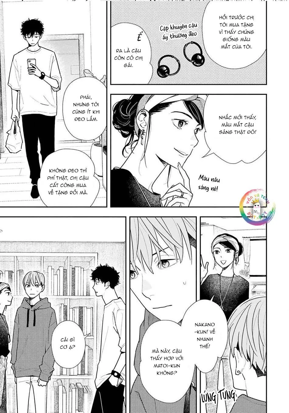 (END) Hổ Phách Trên Mặt Biển Chapter 3 Trang 12