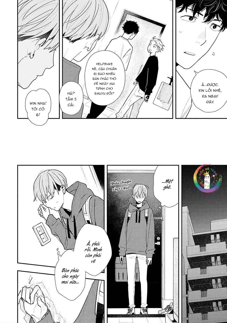 (END) Hổ Phách Trên Mặt Biển Chapter 3 Trang 21