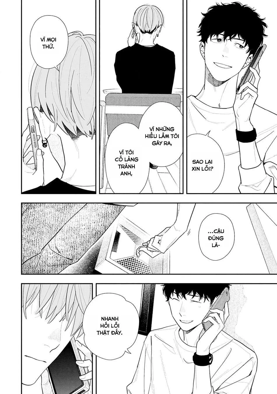 (END) Hổ Phách Trên Mặt Biển Chapter 4 Trang 15