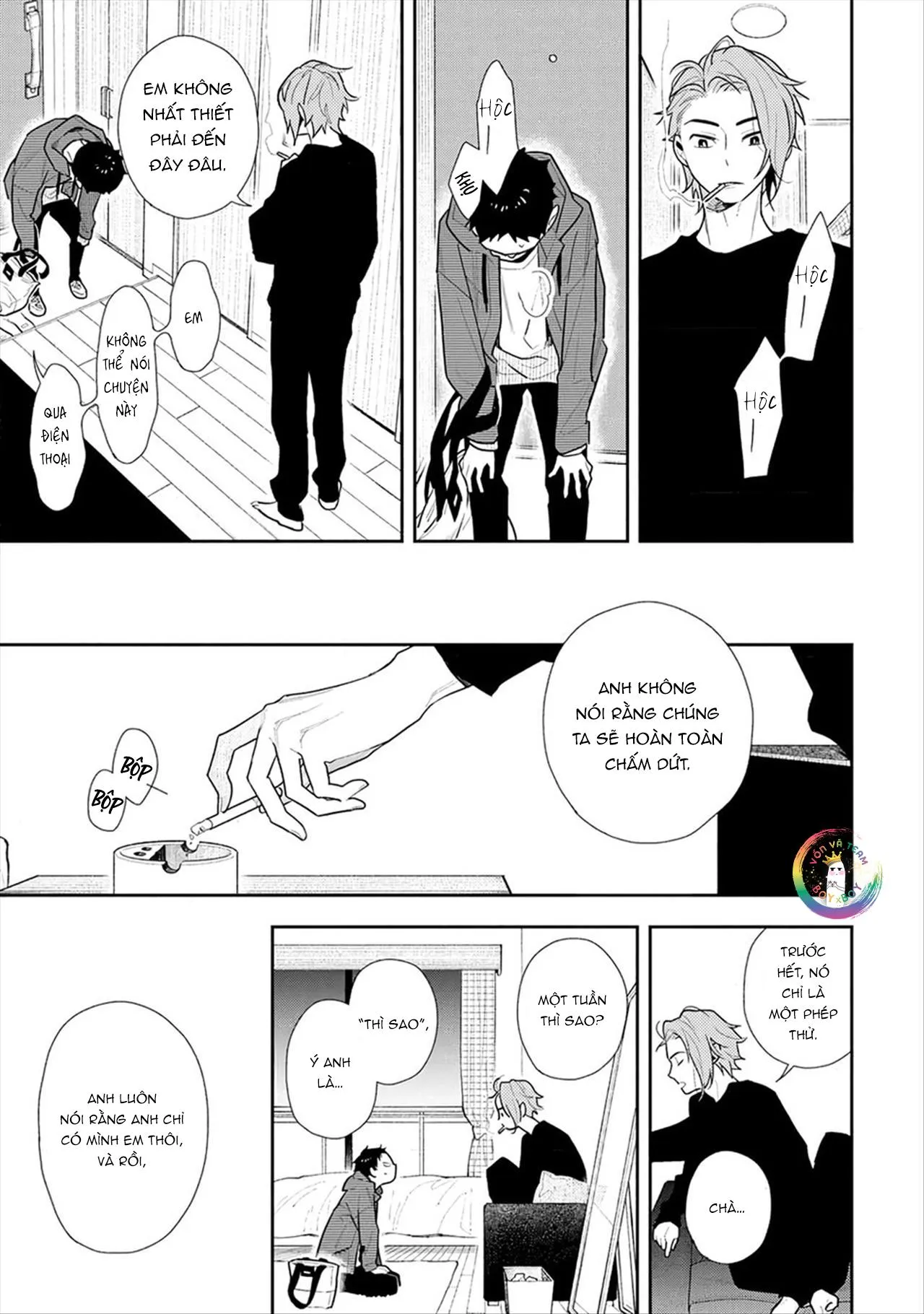 (END) Hổ Phách Trên Mặt Biển Chapter 5 Trang 18