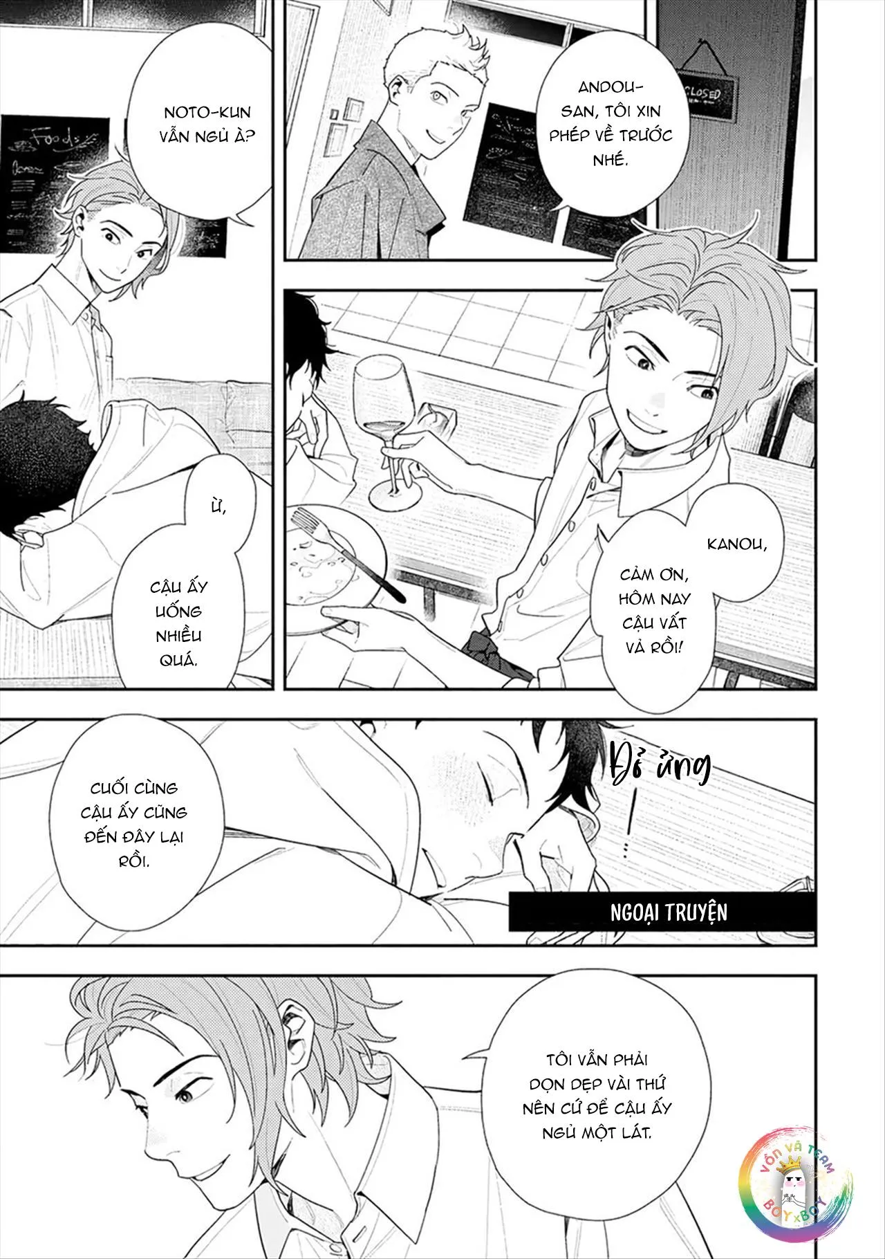 (END) Hổ Phách Trên Mặt Biển Chapter 5 Trang 34